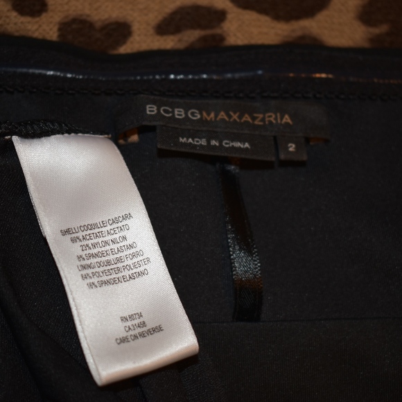 BCBGMaxAzria Strapless Little Black Dress - Picture 5 of 5